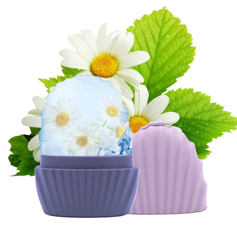 Silicone Ice Facial Roller Face Lifting Contouring Tools Ice Cube Trays Ice Globe Balls Eye Face Massager Beauty Skin Care Tool