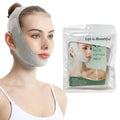 Portable Adjustable Face Lifting Belt Breathable V Shaped Facial Lifting Strap Resuable Cooling Chin Up Mask Skin Care